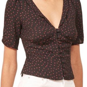 NWT Reformation Devon top